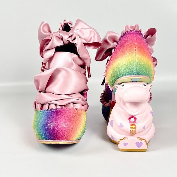 Irregular Choice Happy Hippo Rainbow Heels – Size 39 (New in Box) - Picture 2 of 7